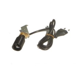 Portalámparas E14 con articulación orientable y cable - Cod.