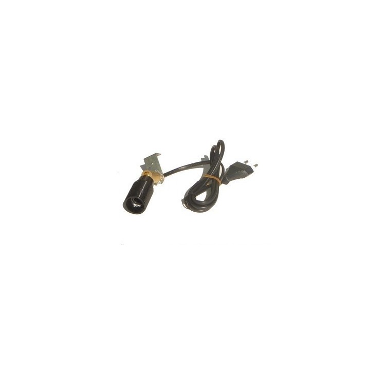 E14 lampholder with swivel joint and cable - Cod. 