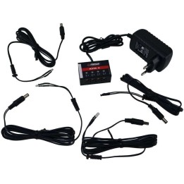 Kit 4 Fuochi led tremolanti rossi con alimentatore