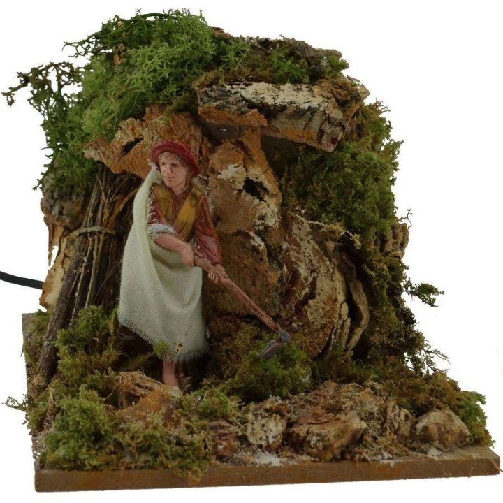 Campesino que cava serie 10 cm Landi