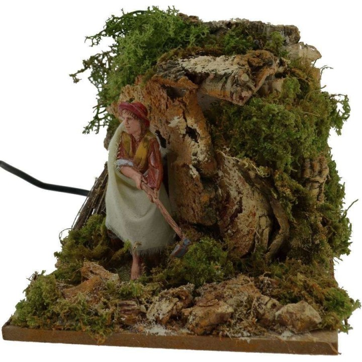 Campesino que cava serie 10 cm Landi
