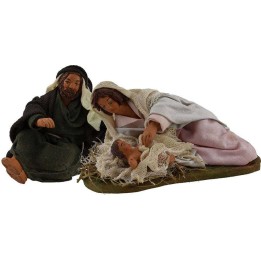 Natividad 12 cm en terracota Lux