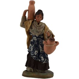 Donna con anfore 12 cm