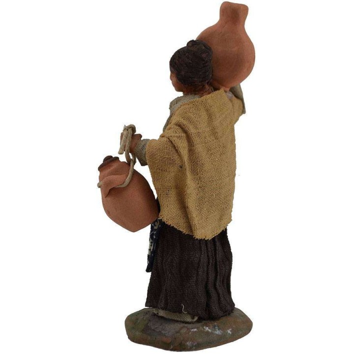 Mujer con ánforas 12 cm