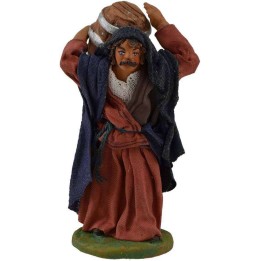 Man with barrel on shoulders 10 cm