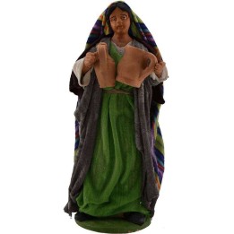 Mujer con ánforas 16 cm