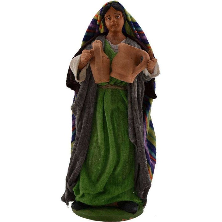 Woman with amphorae 16 cm