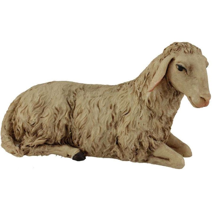 Oveja acostada para estatuas de 30 cm