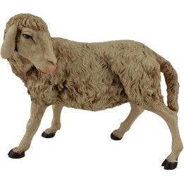 Pecora testa girata consigliata per statue 30 cm