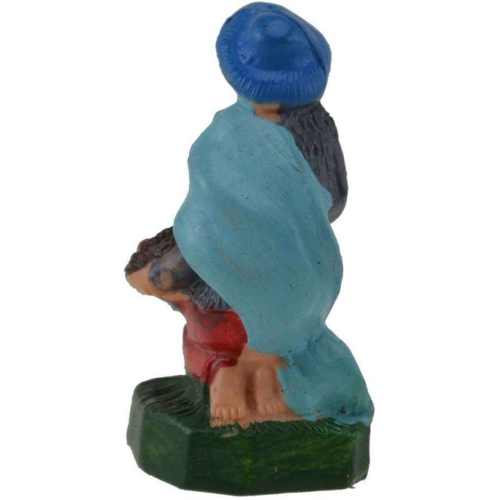 4 cm color Pastore con cesto in pvc
