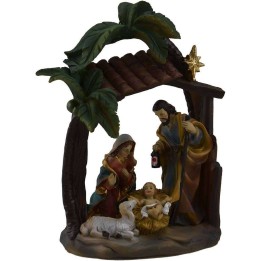 Natività in resina 9,5x5,5x16 h.