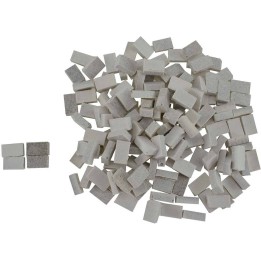 Mattoncini effetto marmo mm 20x6x9 busta 125 pz