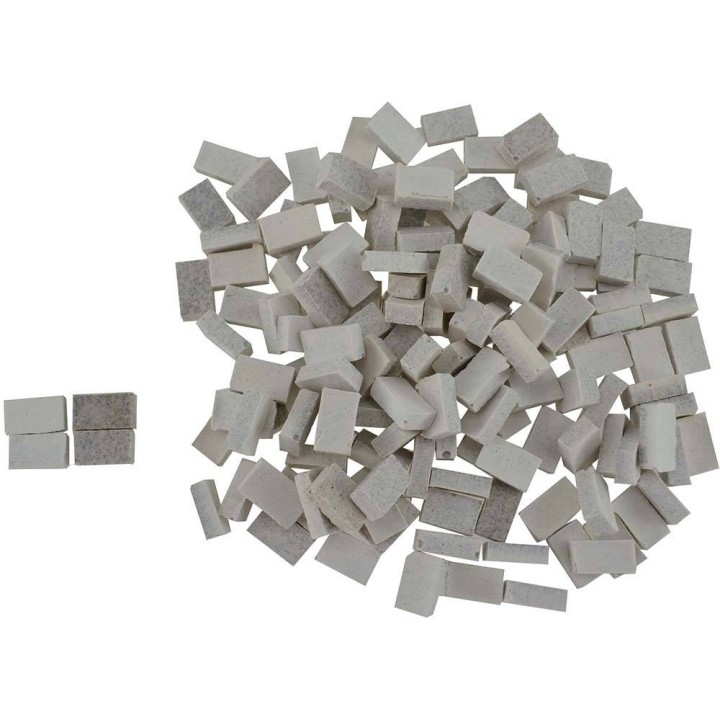 Mattoncini effetto marmo mm 20x6x9 busta 125 pz