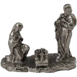 Natividad en metal de 2 cm