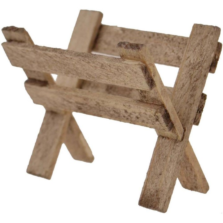 Comedero de madera de 5 cm