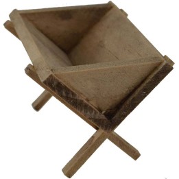 Mangiatoia in legno cm 6,5x5x4
