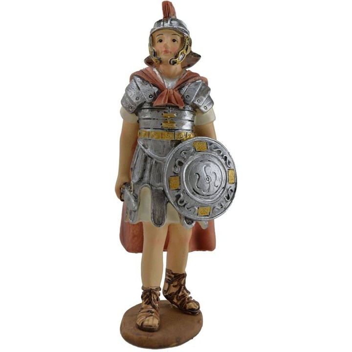 Set of 4 soldiers 15 cm in resin
