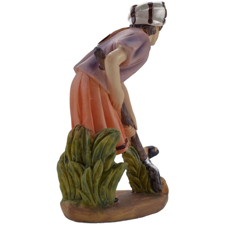 Contadino che vanga 15 cm presepe