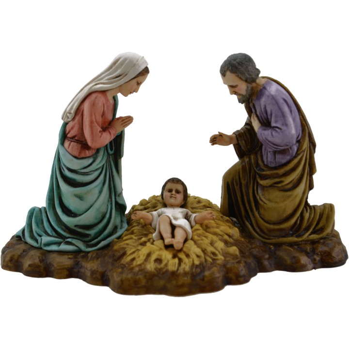 Presepe completo 14 soggetti Landi Moranduzzo