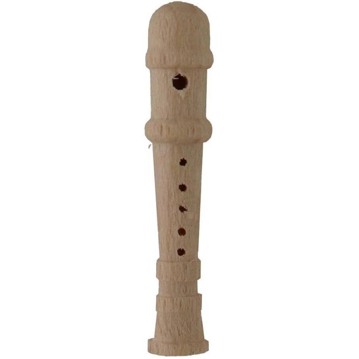 Flauta de madera de 3 cm