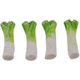 Set 4 pezzi porri 2 cm minuterie presepe