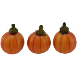 Conjunto de 3 calabazas de 1,5 cm
