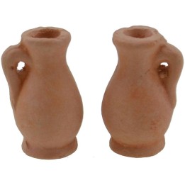Set 2 jarras 2 cm en terracota