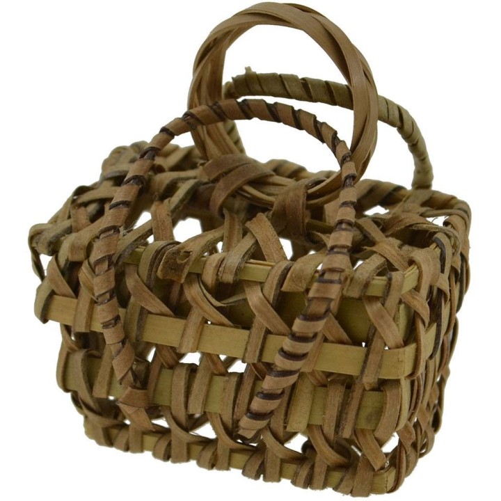 Cesto con coperchio cm 4x2,5x3-5,5 h.