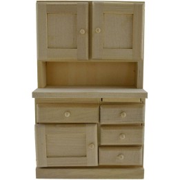 Credenza in legno 9,5x4,5x15,5 h.