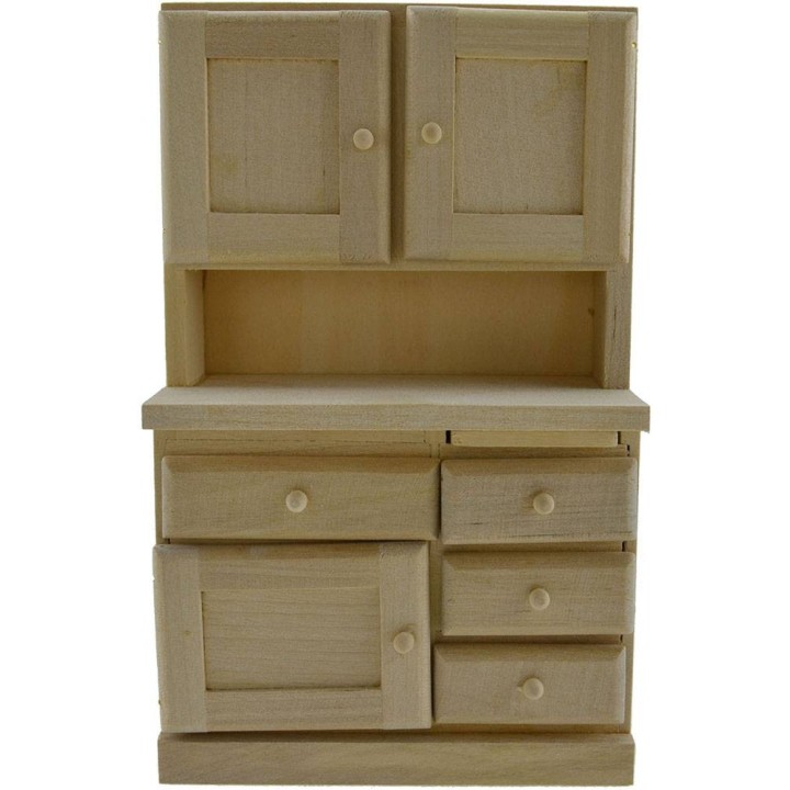 Aparador de madera 9,5x4,5x15,5 h.