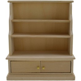 Wooden sideboard 11x5x12.5 cm