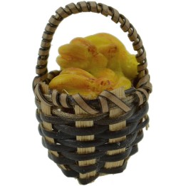 Cesto in vimini ø 2,5 cm con banane