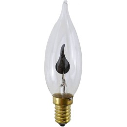 Fire effect flame lamp 3x11 cm E14