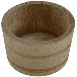 Tinozza in legno ø 2 cm