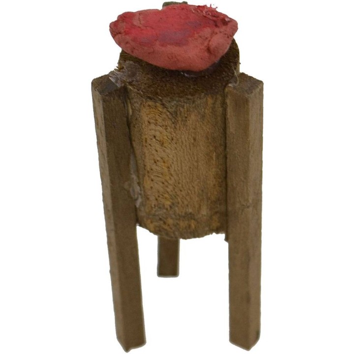 Ceppo macellaio in legno con carne 4,0 cm
