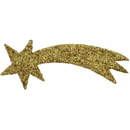 Estrella cometa oro 11 cm