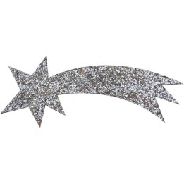 Stella cometa argento 11 cm