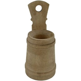 Bigoncia in wood 8.5 cm