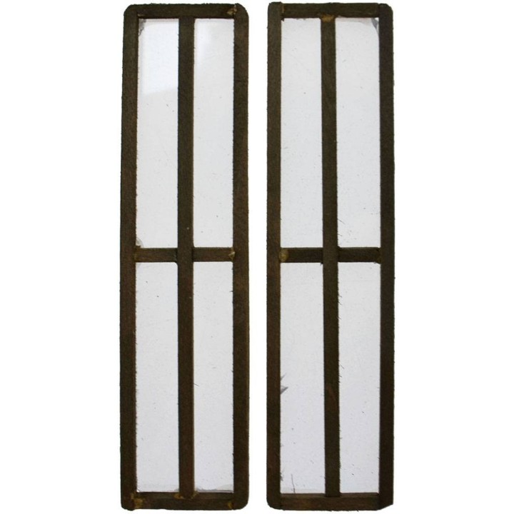 Puerta ventana de doble hoja disponible en las medidas: