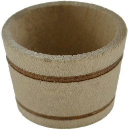 Tinozza in legno ø 3,2 cm