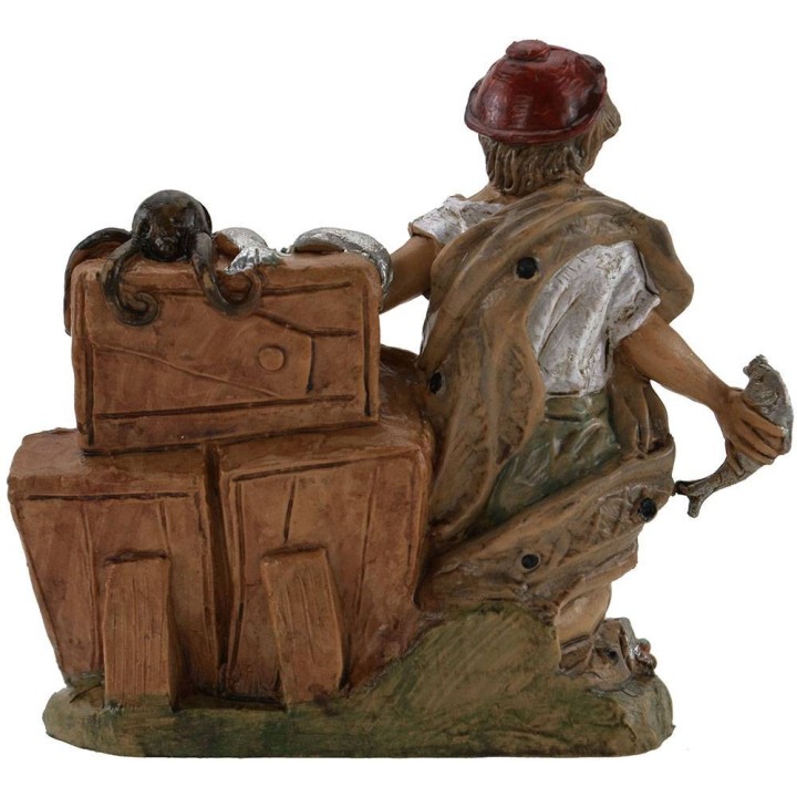 Pescivendolo 10 cm Euromarchi presepe