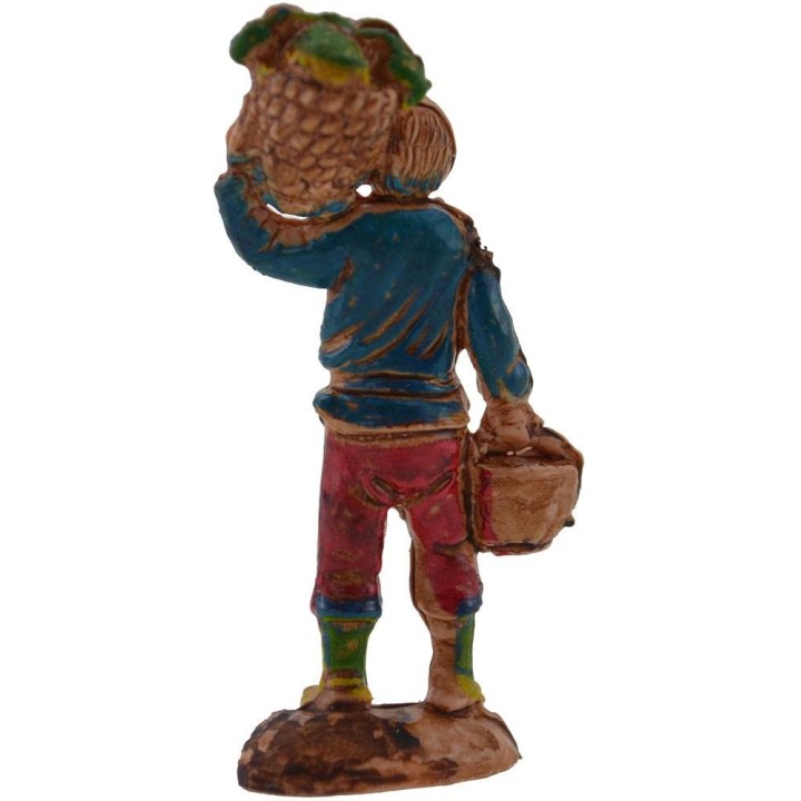 Man with basket 3.5 cm