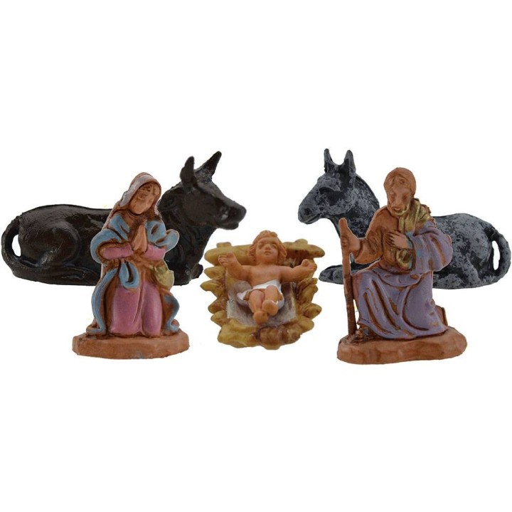 Natività 5 soggetti 3,5 cm