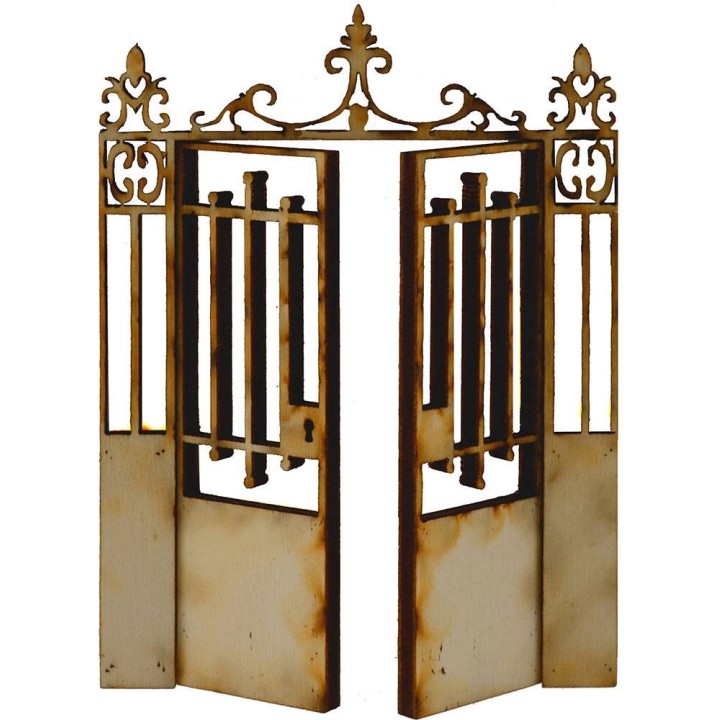 Puerta de madera con hojas abatibles disponible en las medidas: