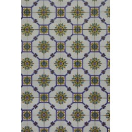 Vietri-type floor cardboard 24.5x16 cm