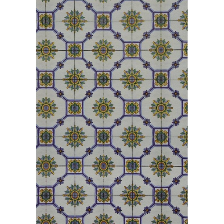 Vietri-type floor cardboard 24.5x16 cm