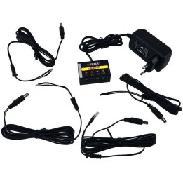 Kit de 4 luces LED parpadeantes amarillas con fuente de
