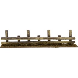Valla de madera de 34x4 cm h. 