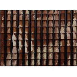 Pannello tegole antichizzate cm 24,5x23