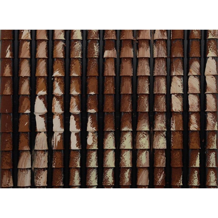 Antique tiles panel 24.5x23 cm